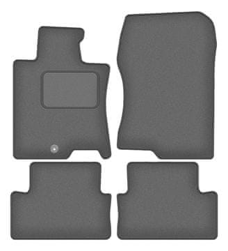 Velur grafitne avtotesnine za: Honda Accord VIII limuzina, karavan, tourer (2008-2015)
