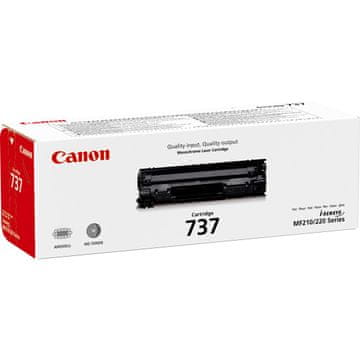 CAN Canon 737 Toner Cartridge, Original, Črna