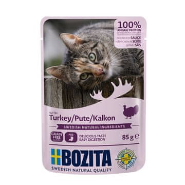 Bozita BOZITA Mokra hrana za mačke, piščančji koščki v omaki, 85g