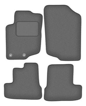 Velur grafitne avtotesnine za: Peugeot 207CC coupe, cabrio (2006-2012)