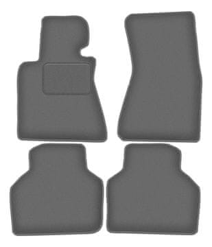 Velur grafitne avto preproge za: BMW 7 E66 limuzina dolga (2001-2008)