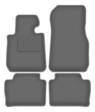 Velur grafitne avto preproge za: BMW 3 F31 karavan, Touring (2011-2018)