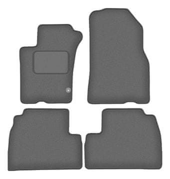 Velur grafitne avto preproge za: Mercedes ML W163 SUV (1998-2005)
