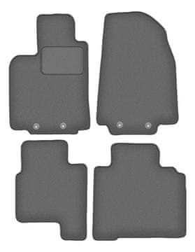 Velur grafitne avto preproge za: Mazda CX-9 I SUV (2006-2015)