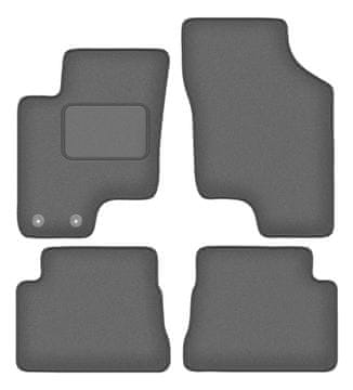 Velur grafitne avtotesnine za: Hyundai Getz hatchback (2002-2010)