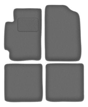 Velur grafitne avto preproge za: Lexus GS I limuzina (1991-1997)