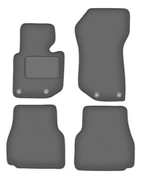Velur grafitne avto preproge za: BMW 3 E36 kabriolet (1993-2001)