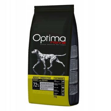 OPTIMAnova OPTIMANOVA Adult Digestive Jagnjetina in krompir - suha hrana za pse 2kg