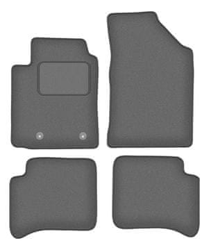 Grafitne velur preproge za avto za: Toyota Yaris I 5-vratna (1999-2005)