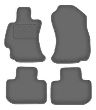 Velur grafitne avto preproge za: Subaru Forester IV SUV (2013-)