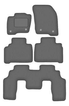 Velur grafitne avtotesnine za: Ford Galaxy MK3 enoprostorec (2015-)