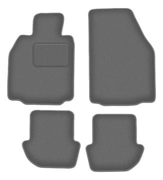 Velur tepihi, grafit, za: Porsche 911 (type 997) cabro, coupe, targa (2002-2012)