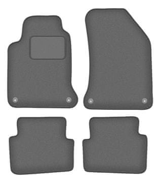 Velur grafitne avtotesnine za: Renault Laguna II karavan, liftback (2001-2007)