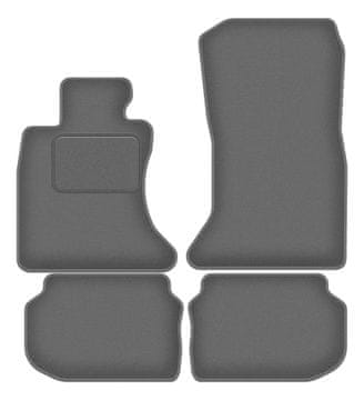 Velur grafitne avto preproge za: BMW 5 F11 xDrive karavan, touring (2010-2013)