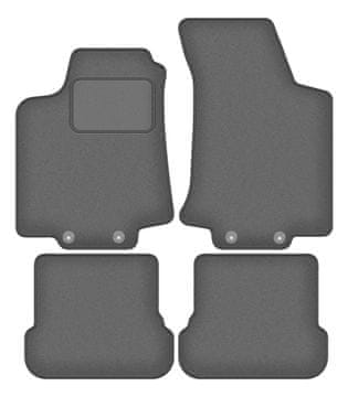 Velur grafitne avto preproge za: Volkswagen Golf IV cabrio (1998-2002)