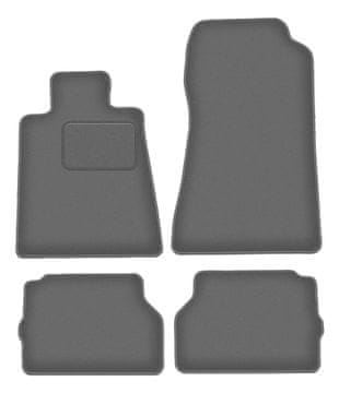 Velur grafitne avtotesnine za: Mercedes C140 / W140 coupe (1992-1999)