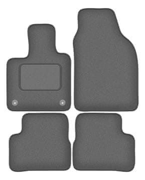 Velur grafitne avtotehnice za: Fiat E-500 / 500 Electric hatchback (2020-)