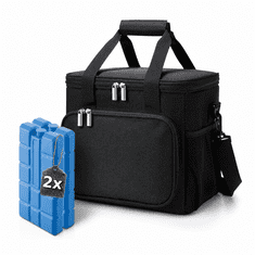 LIVEFY termo torba Fresh 15 l, črna