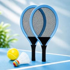 LIVEFY set za tenis in badminton Active, moder