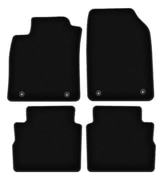 Črne velur preproge BASIC za: Opel Signum karavan (2003-2008)
