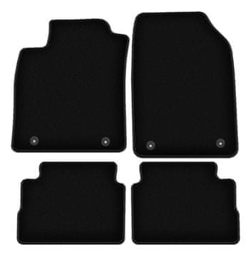 Črne velur preproge BASIC za: Opel Vectra C liftback, hatchback, limuzina (2002-2008)