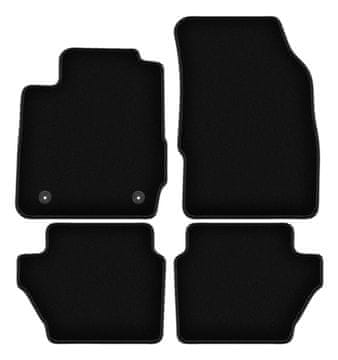 Črne velur preproge BASIC za: Ford Fiesta MK7 kombilimuzina (2011-2017)