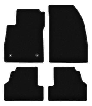Črne velur preproge BASIC za: Chevrolet Trax crossover (2013-)