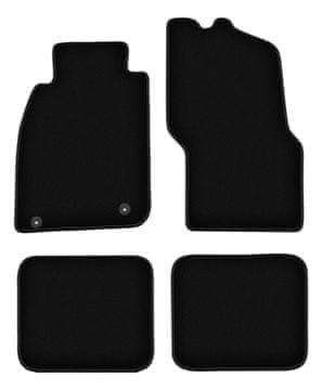 Črne velur preproge BASIC za: Mitsubishi Carisma limuzina, liftback, hatchback (1995-2004)