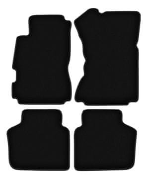 Črne velur preproge BASIC za: Honda Legend II limuzina (1991-1996)