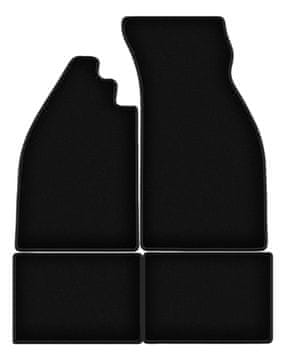 Črne velur preproge BASIC za: Volkswagen Beetle 0 (1938-2003)