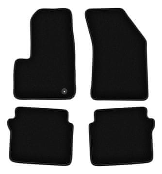Črne velur preproge BASIC za: Chrysler Sebring III limuzina (2007-2010)