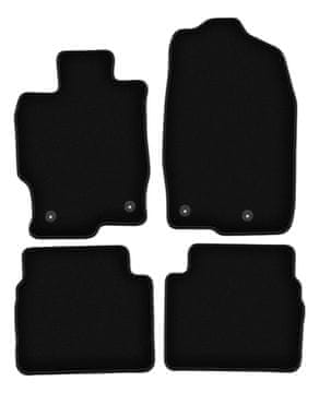 Črne velur preproge BASIC za: Mazda 6 II GH limuzina, karavan, liftback, kombilimuzina (2007-2012)