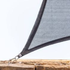 InnovaGoods Pravokotno senčno jadro Shazail InnovaGoods 2 x 3 m - sivo