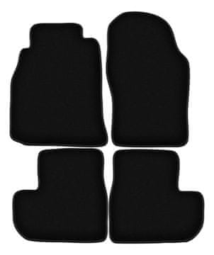 Črne velur preproge BASIC za: Infiniti G35 CP limuzina, kupe (2002-2006)