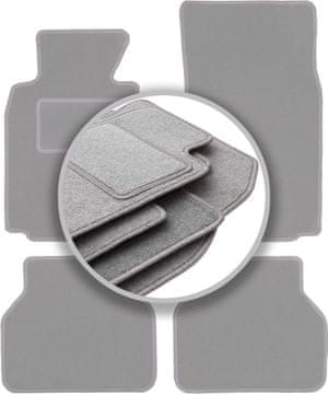 Sive avtotepihe za: BMW 5 E39 limuzina, karavan, touring (1996-2004)