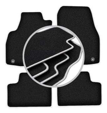 Avtomobilske preproge CARLUX-SILVER za: Opel Astra H limuzina, hatchback, karavan, TwinTop, kabriolet, kupe (2003-2010)