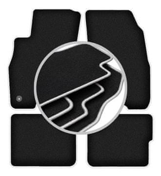 Avtomobilske preproge CARLUX-SILVER za: Fiat Grande Punto kombilimuzina (2005-2009)