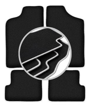 Avtomobilske preproge CARLUX-SILVER za: Fiat Cinquecento kombilimuzina (1991-1998)