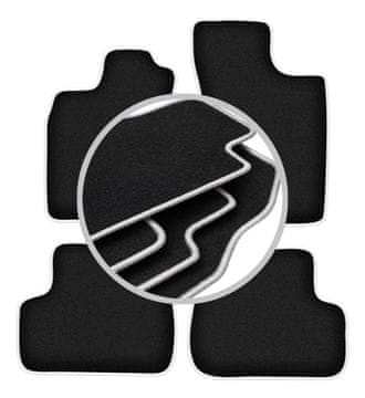 Avtomobilske preproge CARLUX-SILVER za: Renault Twingo I kombilimuzina (1993-2006)