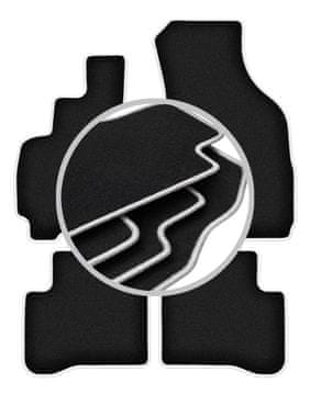 Avtomobilske preproge CARLUX-SILVER za: Hyundai Atos kombilimuzina (1997-2008)