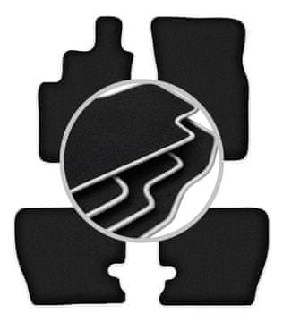Avtomobilske preproge CARLUX-SILVER za: SsangYong Musso SUV (1993-2005)