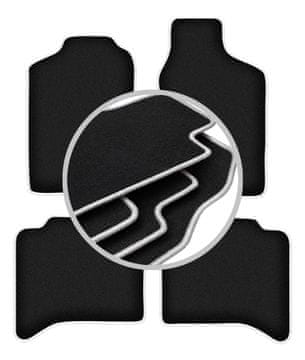 Avtomobilske preproge CARLUX-SILVER za: Opel Frontera B 5 vrat (1998-2006)