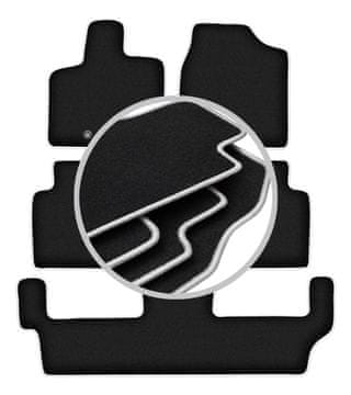 Avtomobilske preproge CARLUX-SILVER za: Chrysler Voyager V 7-sedežni (2008-2011)