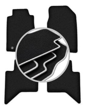 Avtomobilske preproge CARLUX-SILVER za: Isuzu D-MAX II pickup (2011-)