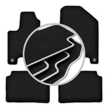 Avtomobilske preproge CARLUX-SILVER za: Kia Soul EV kombilimuzina (2013-2019)