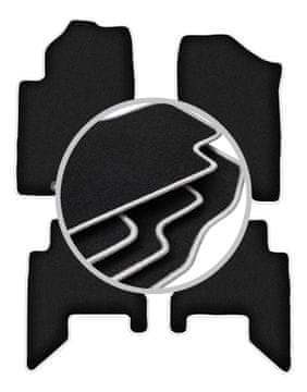 Avtomobilske preproge CARLUX-SILVER za: Nissan Pathfinder 5-sedežni (pred prenovo) (2005-2010)