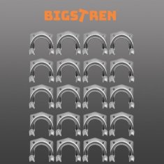 Northix Wieszak na narzędzia- 20szt. Bigstren 22486