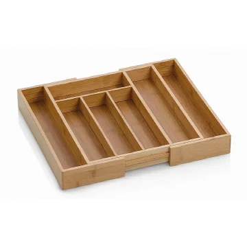 Kela Zložljiva kredenca KALMA bambus 28,5-39x33x5cm KL-12012