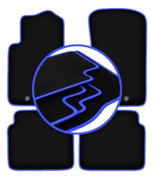 Avtomobilske preproge CARLUX-BLUE za: Opel Omega B limuzina, karavan (1994-2003)