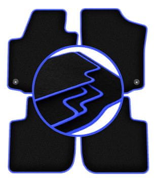 Avtomobilske preproge CARLUX-BLUE za: Seat Toledo IV limuzina (2012-)